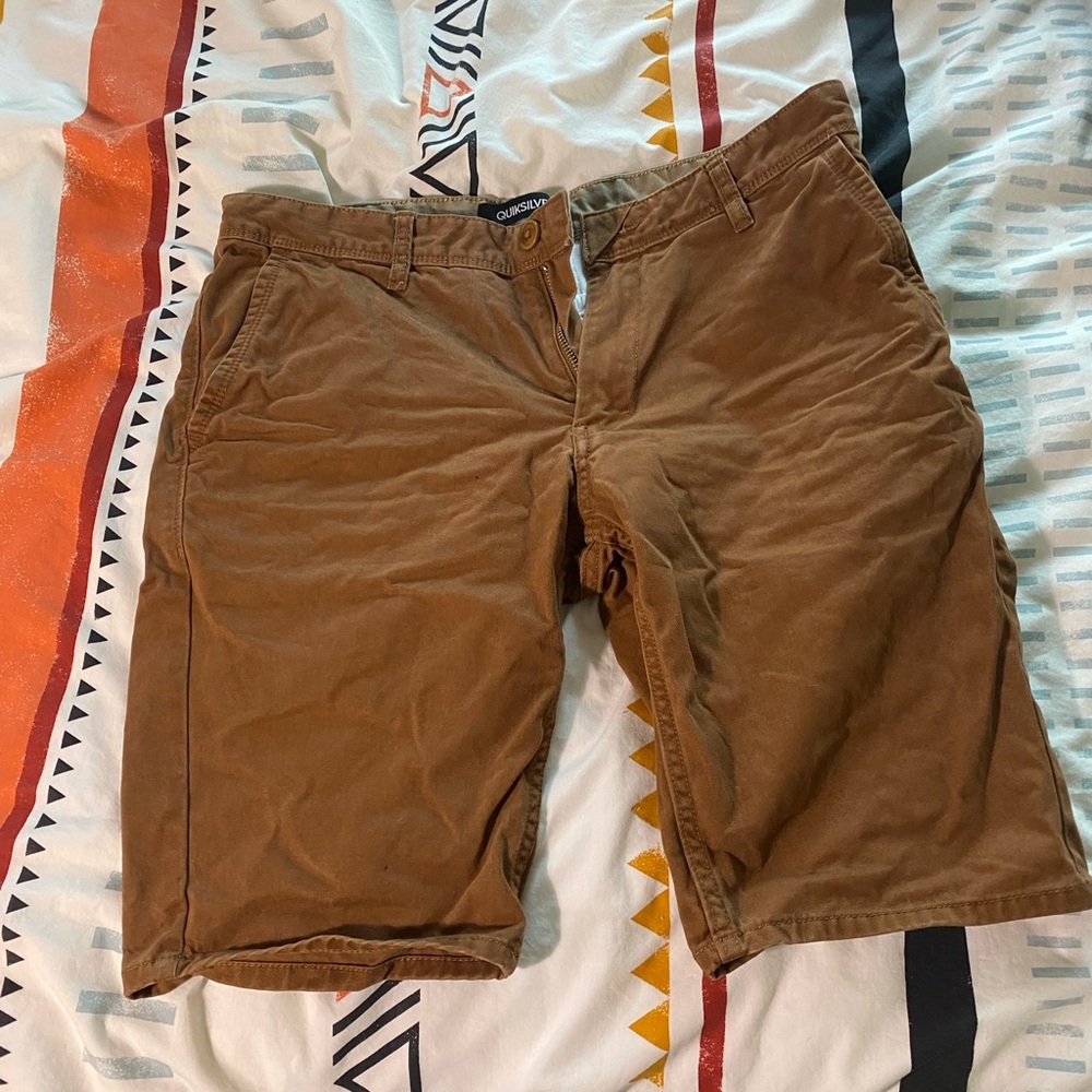 Brown Quicksilver Chino shorts